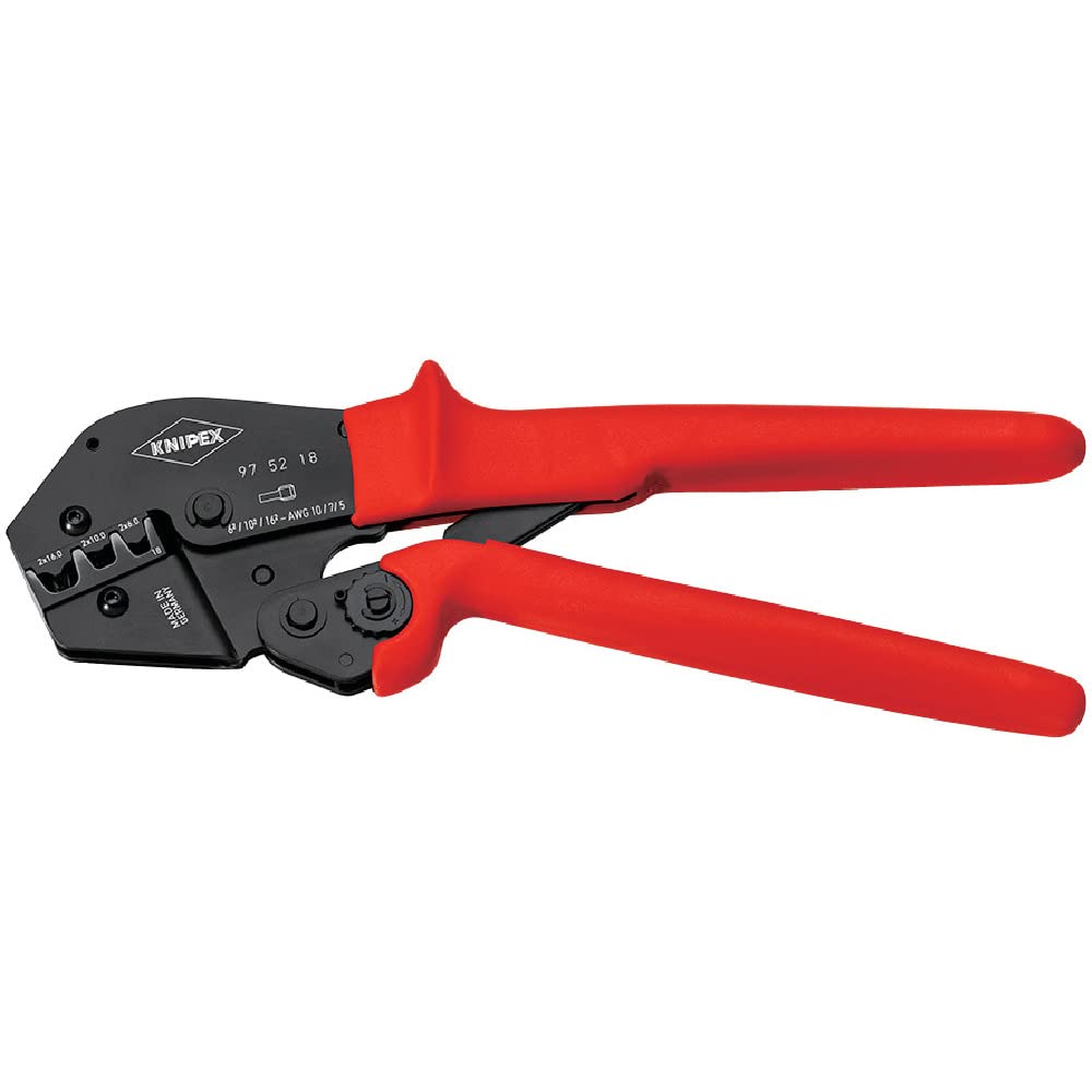 Knipex Crimping Pliers for two-hand operation burnished, with non
